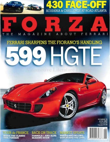 2009 FERRARI FORZA MAGAZINE 94 ENGELS