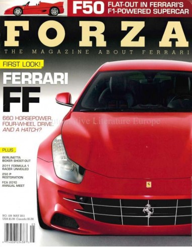 2011 FERRARI FORZA MAGAZINE 109 ENGELS