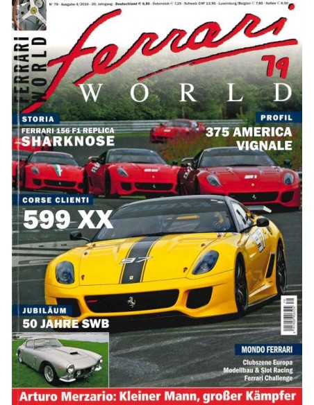 2010 FERRARI WORLD MAGAZINE 79 DUITS