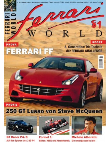 2011 FERRARI WORLD MAGAZINE 81 DUITS