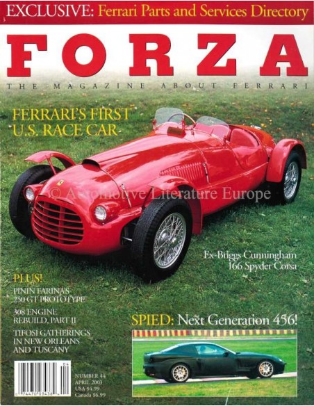 2003 FERRARI FORZA MAGAZINE 44 ENGELS