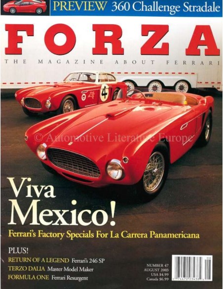 2003 FERRARI FORZA MAGAZIN 47 ENGLISCH