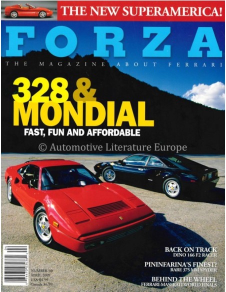 2005 FERRARI FORZA MAGAZINE 60 ENGELS