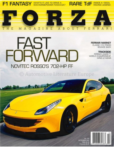 2012 FERRARI FORZA MAGAZINE 120 ENGELS