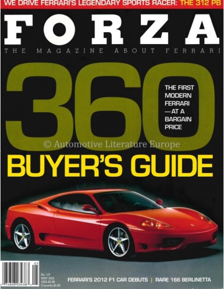 2012 FERRARI FORZA MAGAZINE 117 ENGELS