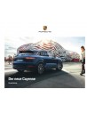 2018 PORSCHE CAYENNE HARDCOVER PROSPEKT DEUTSCH