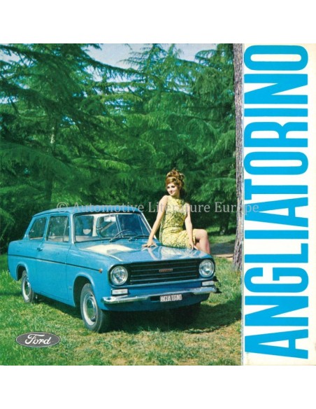 1965 FORD ANGLIA TORINO BROCHURE NEDERLANDS