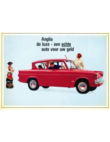 1965 FORD ANGLIA DELUXE / ESTATE DELUXE PROSPEKT NIEDERLÄNDISCH