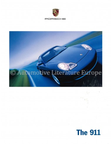 2001 PORSCHE 911 BROCHURE ENGELS (US)