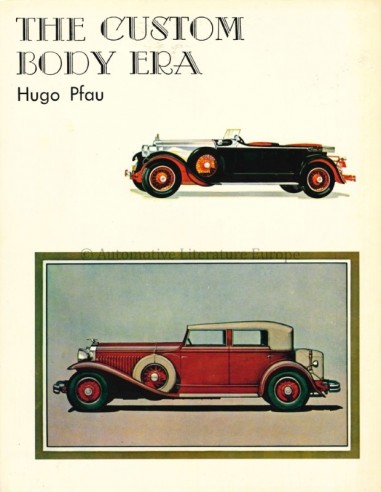 THE CUSTOM BODY ERA - HUGO PFAU - BOOK