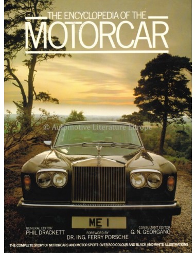 THE ENCYCLOPEDIA OF THE MOTORCAR - PHIL DRACKETT - BOEK