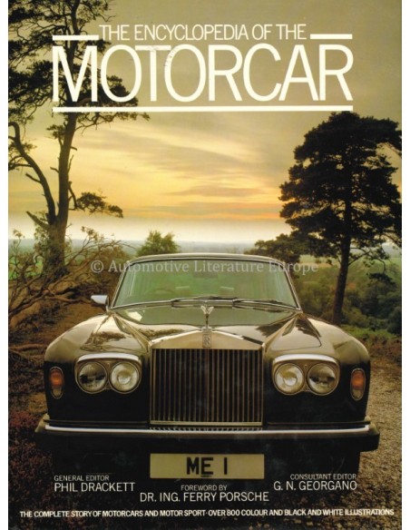 THE ENCYCLOPEDIA OF THE MOTORCAR - PHIL DRACKETT - BUCH