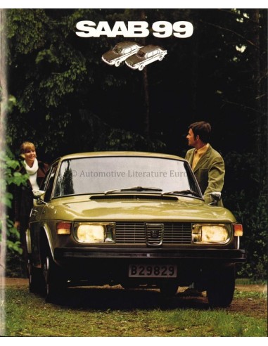 1972 SAAB 99 PROSPEKT NIEDERLANDISCH