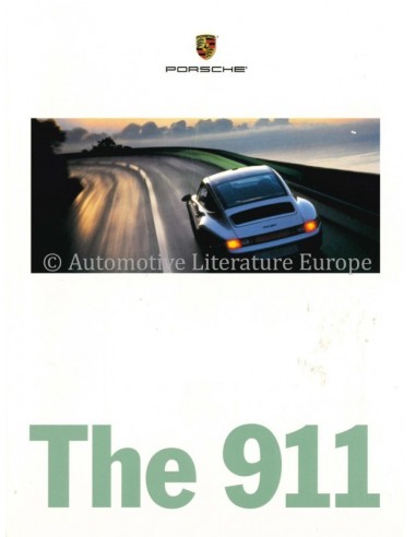 2001 PORSCHE 911 BROCHURE ENGELS (US)