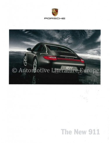 2008 PORSCHE THE NEW 911 BROCHURE ENGELS (US)