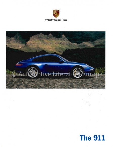 2008 PORSCHE THE 911 BROCHURE ENGELS (US)