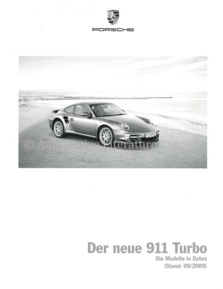 2010 PORSCHE 911 TURBO TECHNISCHE DATEN DEUTSCH