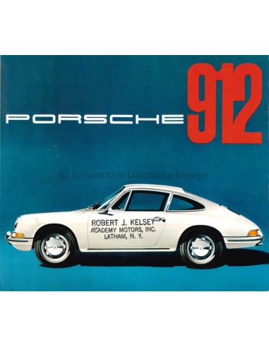 1965 PORSCHE 912 PROSPEKT ENGLISCH (USA)