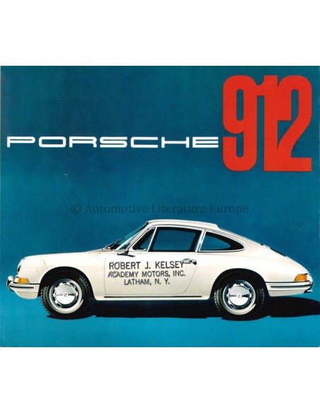 1965 PORSCHE 912 PROSPEKT ENGLISCH (USA)