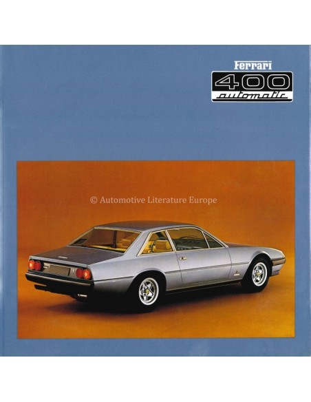 1976 Ferrari 400 Automatic Prospekt 13276