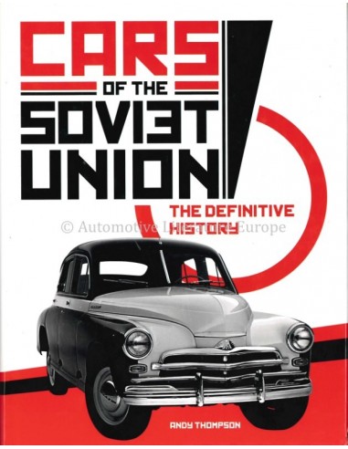 CARS OF THE SOVIET UNION: THE DEFINITIVE HISTORY - ANDY THOMPSON - BOOK