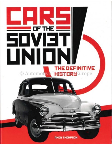 CARS OF THE SOVIET UNION: THE DEFINITIVE HISTORY - ANDY THOMPSON - BOOK