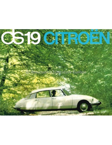 1964 CITROEN DS 19 PROSPEKT...