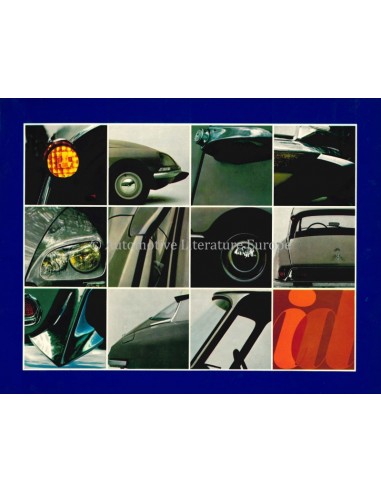 1967 CITROEN ID 19 BROCHURE DUTCH