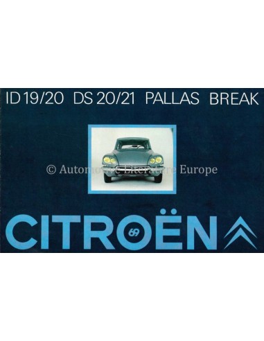 1969 CITROEN D SERIES PROGRAMM...