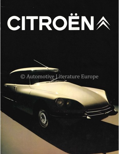 1969 CITROEN D SERIES PROGRAMMA...