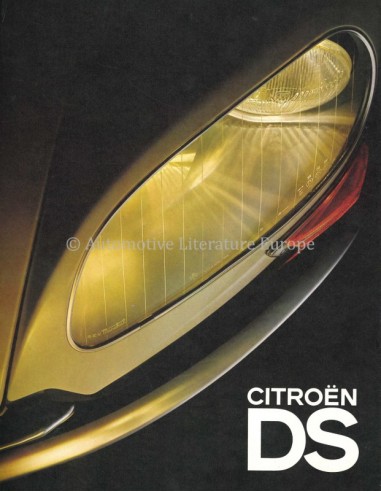 1970 CITROEN DS PROGRAMM PROSPEKT...