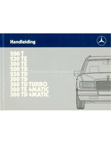 1987 MERCEDES BENZ E KLASSE T...