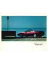 1989 VENTURI 200 CONVERTIBLE BROCHURE FRENCH