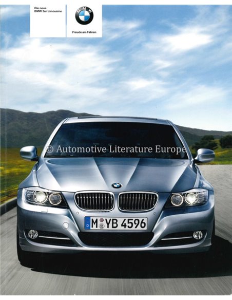 2008 BMW 3 SERIES SALOON BROCHURE GERMAN