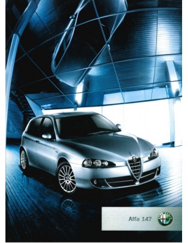 2007 ALFA ROMEO 147 BROCHURE NIEDERLÄNDISCH