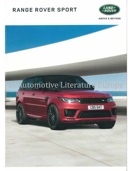 2018 RANGE ROVER SPORT OWNERS MANUAL GERMAN