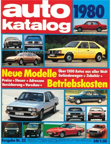 1980 AUTO KATALOG DEUTSCH 23