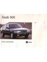 1994 SAAB 900 INSTRUCTIEBOEKJE NEDERLANDS