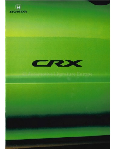 1994 HONDA CRX BROCHURE DUTCH