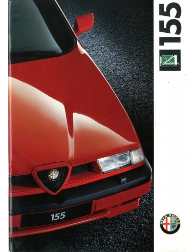 1992 ALFA ROMEO 155 Q4 BROCHURE NEDERLANDS