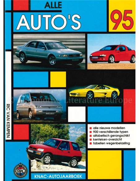 1995 KNAC AUTOJAHRBUCH NIEDERLÄNDISCH