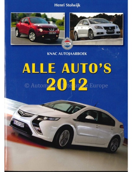 2012 KNAC AUTOJAHRBUCH NIEDERLÄNDISCH