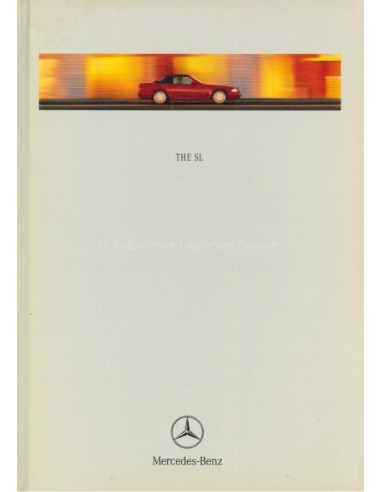 2000 MERCEDES BENZ SL HARDCOVER BROCHURE ENGELS