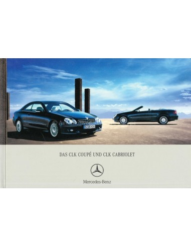 2006 MERCEDES BENZ CLK KLASSE HARDCOVER BROCHURE DUITS