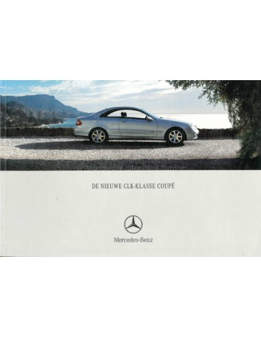 2002 MERCEDES BENZ CLK COUPÉ BROCHURE DUTCH