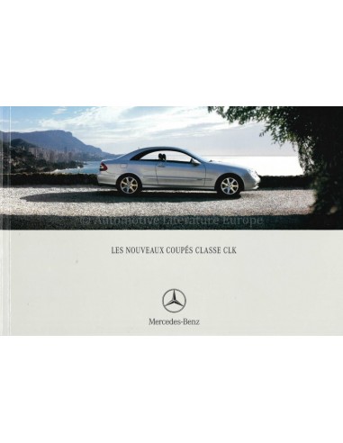 2003 MERCEDES BENZ CLK COUPÉ BROCHURE ITALIAN