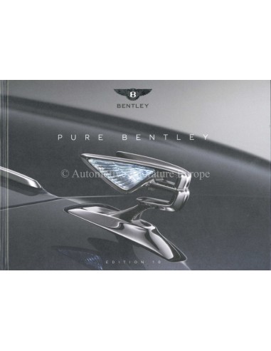 2020 BENTLEY PURE HARDCOVER BROCHURE EDITION 10 GERMAN