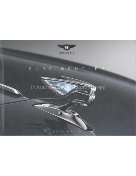 2020 BENTLEY PURE HARDCOVER BROCHURE EDITIE 10 DUITS