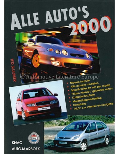 2000 KNAC AUTOJAHRBUCH NIEDERLÄNDISCH