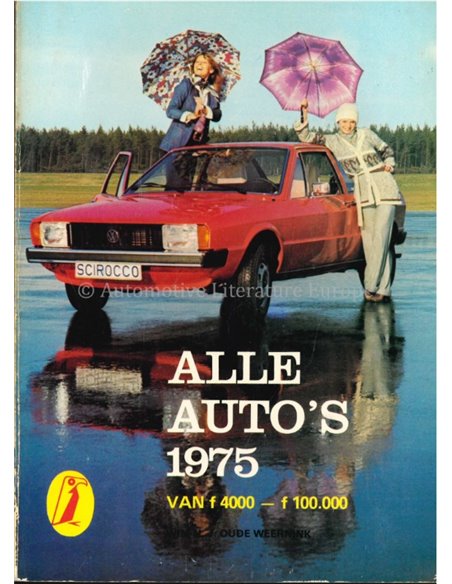 1975 KNAC AUTOJAHRBUCH NIEDERLÄNDISCH